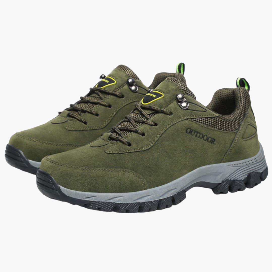 Wanderschuhe für Herren mit Schnürverschluss und strukturierter Außensohle 4