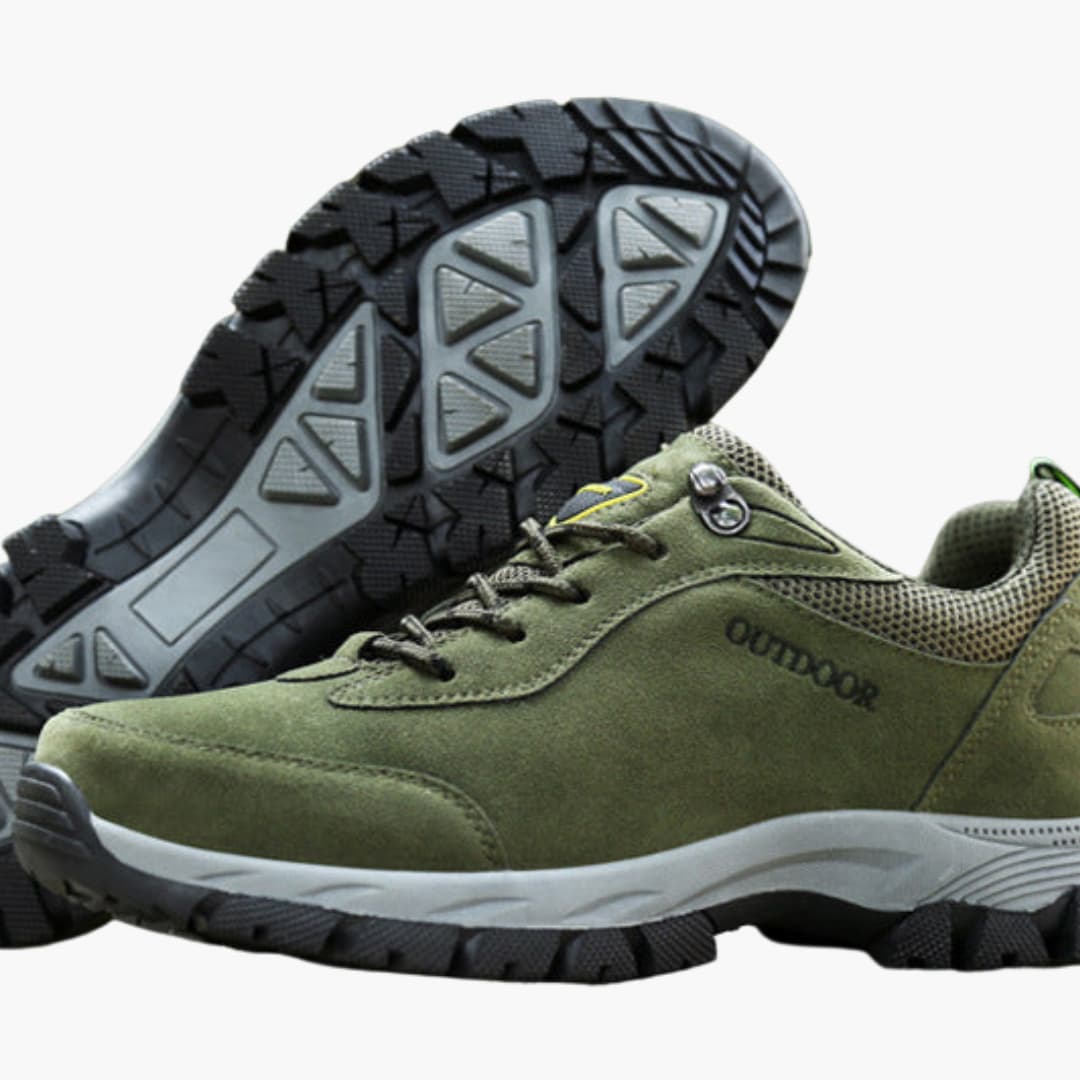 Wanderschuhe für Herren mit Schnürverschluss und strukturierter Außensohle 5
