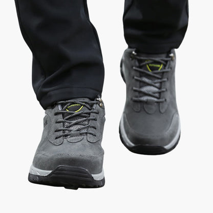 Wanderschuhe für Herren mit Schnürverschluss und strukturierter Außensohle 6