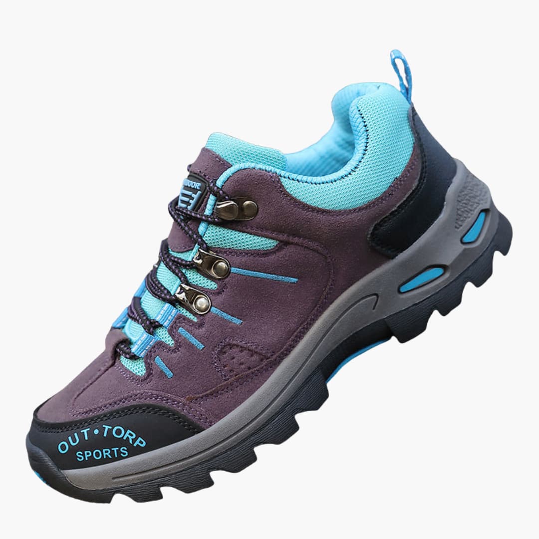 Wanderschuhe für Herren mit Schnürverschluss und strukturierter Sohle 2