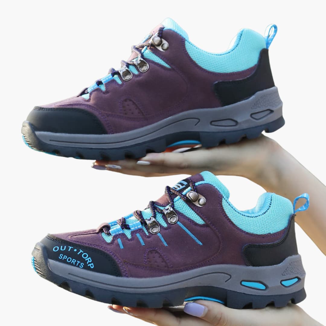 Wanderschuhe für Herren mit Schnürverschluss und strukturierter Sohle 3
