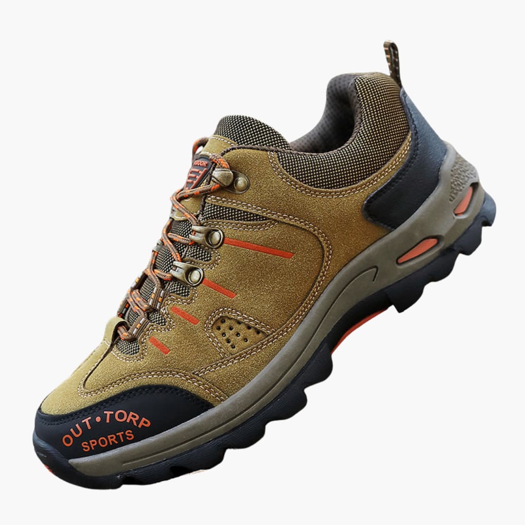 Wanderschuhe für Herren mit Schnürverschluss und strukturierter Sohle 4