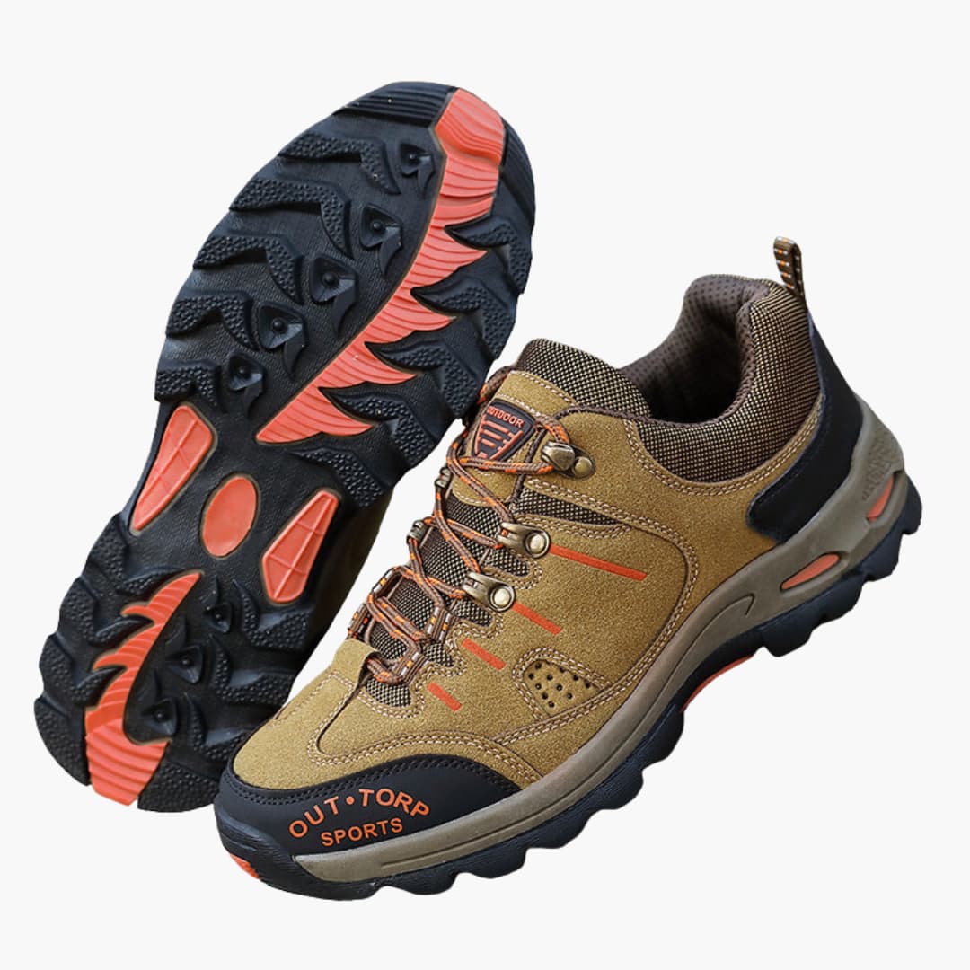 Wanderschuhe für Herren mit Schnürverschluss und strukturierter Sohle 5