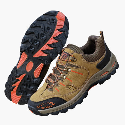 Wanderschuhe für Herren mit Schnürverschluss und strukturierter Sohle 5
