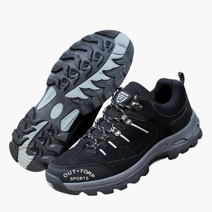 Wanderschuhe für Herren mit Schnürverschluss und strukturierter Sohle 7