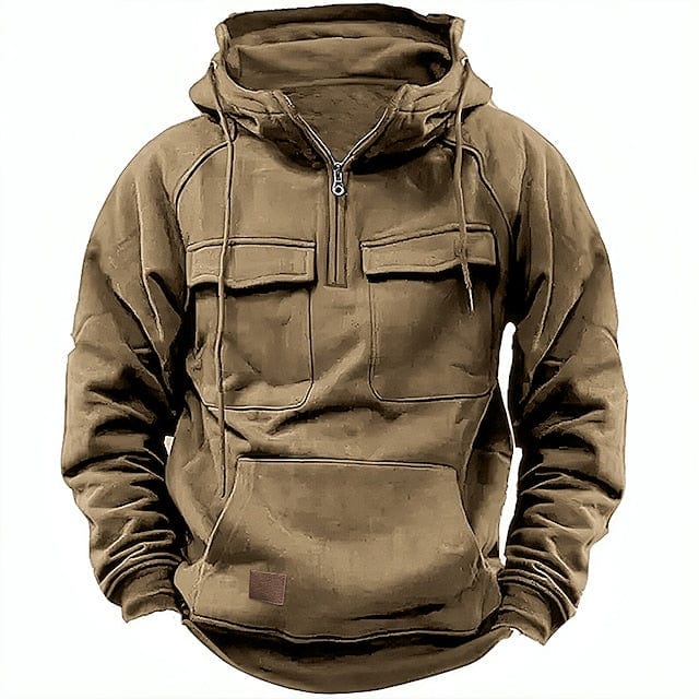 Premium Hoodie Herren Warm Winterjacke