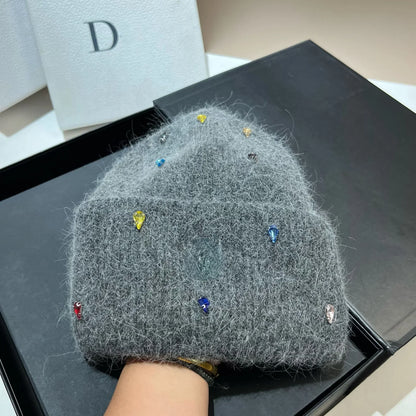 Damen Strickmütze Warm Modern