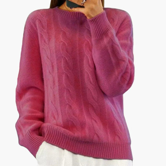 Warmer Strickpullover für Damen 0