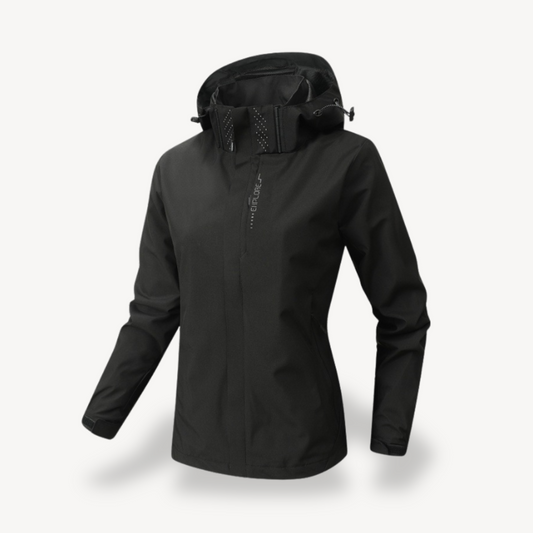 Wasserabweisende Windbreaker-Wanderjacke für Damen | Loravelle 0