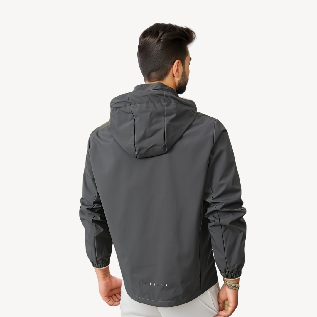 Wasserabweisender Kapuzenpullover mit Reißverschluss für Herren | Loravelle 5
