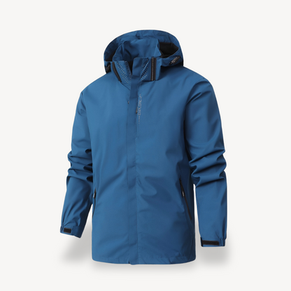 Wasserabweisender Kapuzenpullover mit Reißverschluss für Herren | Loravelle 9