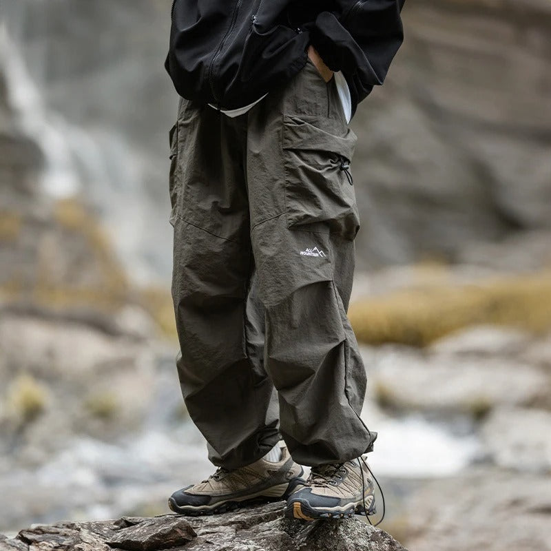 Herren Cargohose Wasserdicht Bequem Baggy - BerlinGlamour