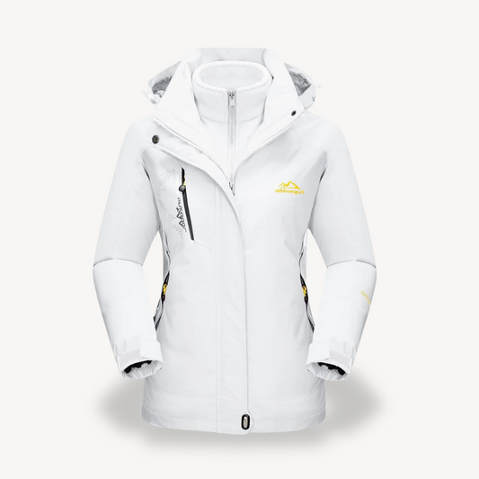 Wasserdichte 3-in-1-Skijacke für Damen | Loravelle 0