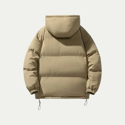Wasserdichte Daunen-Winterjacke mit Kapuze 3
