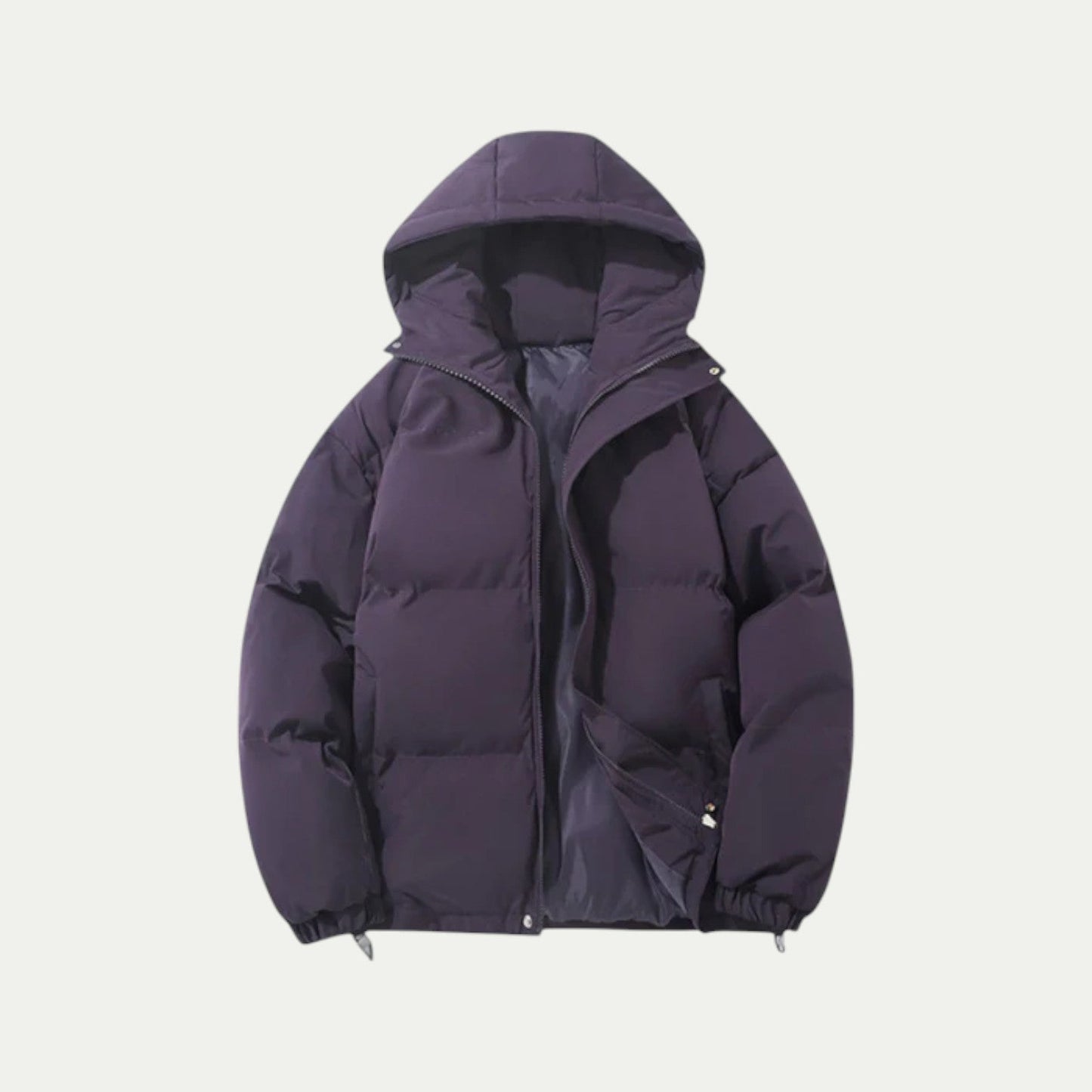 Wasserdichte Daunen-Winterjacke mit Kapuze 8
