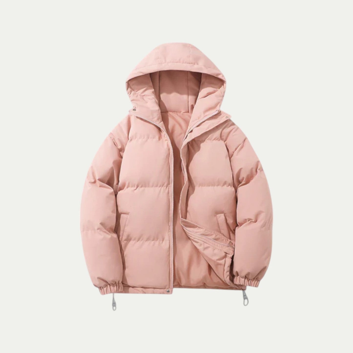 Wasserdichte Daunen-Winterjacke mit Kapuze 9