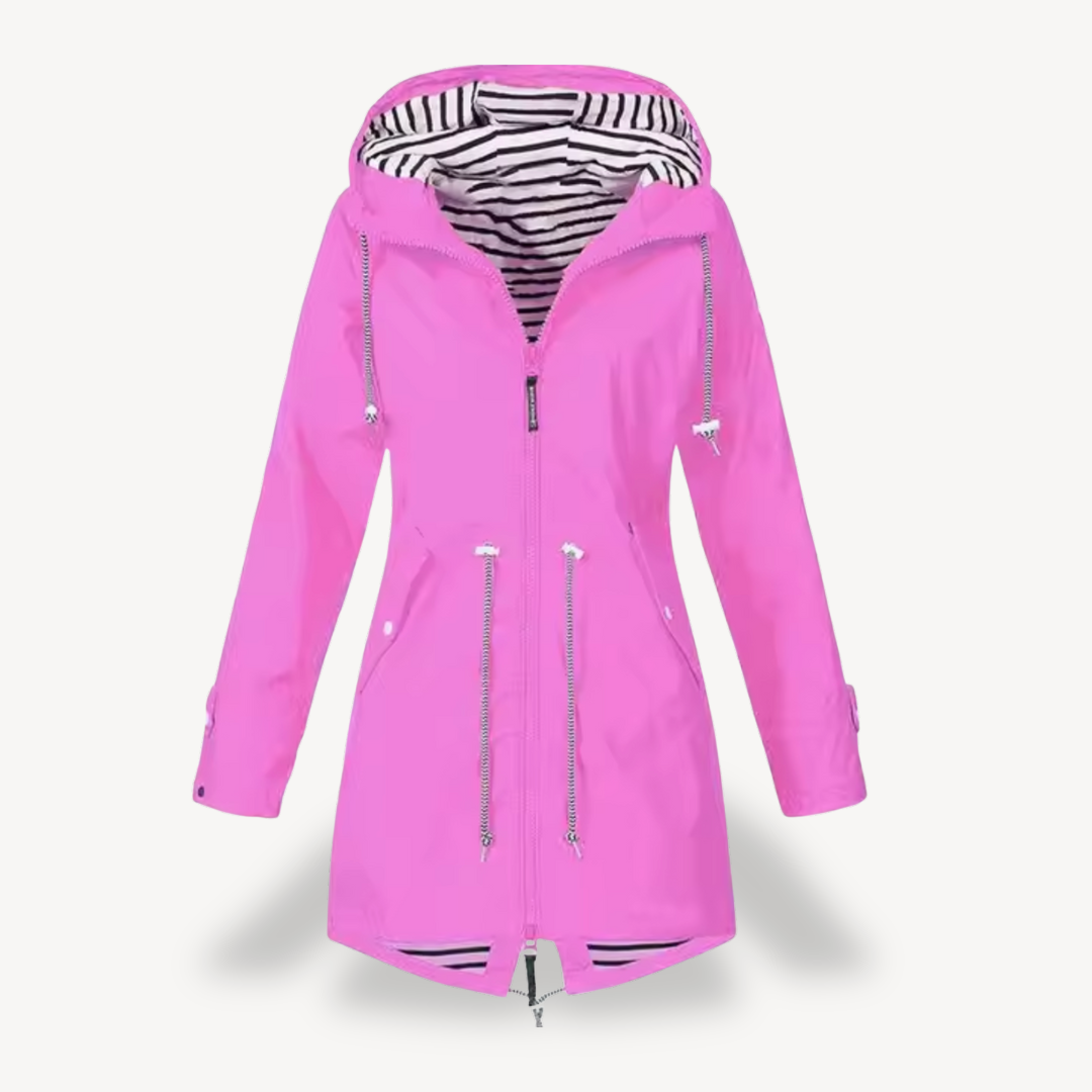 Wasserdichte Regenjacke mit Kapuze für Damen | Loravelle 2