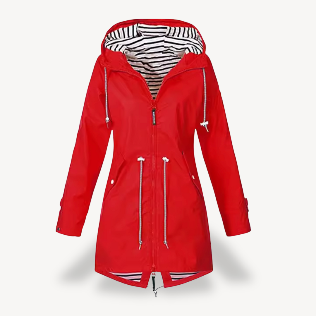 Wasserdichte Regenjacke mit Kapuze für Damen | Loravelle 3