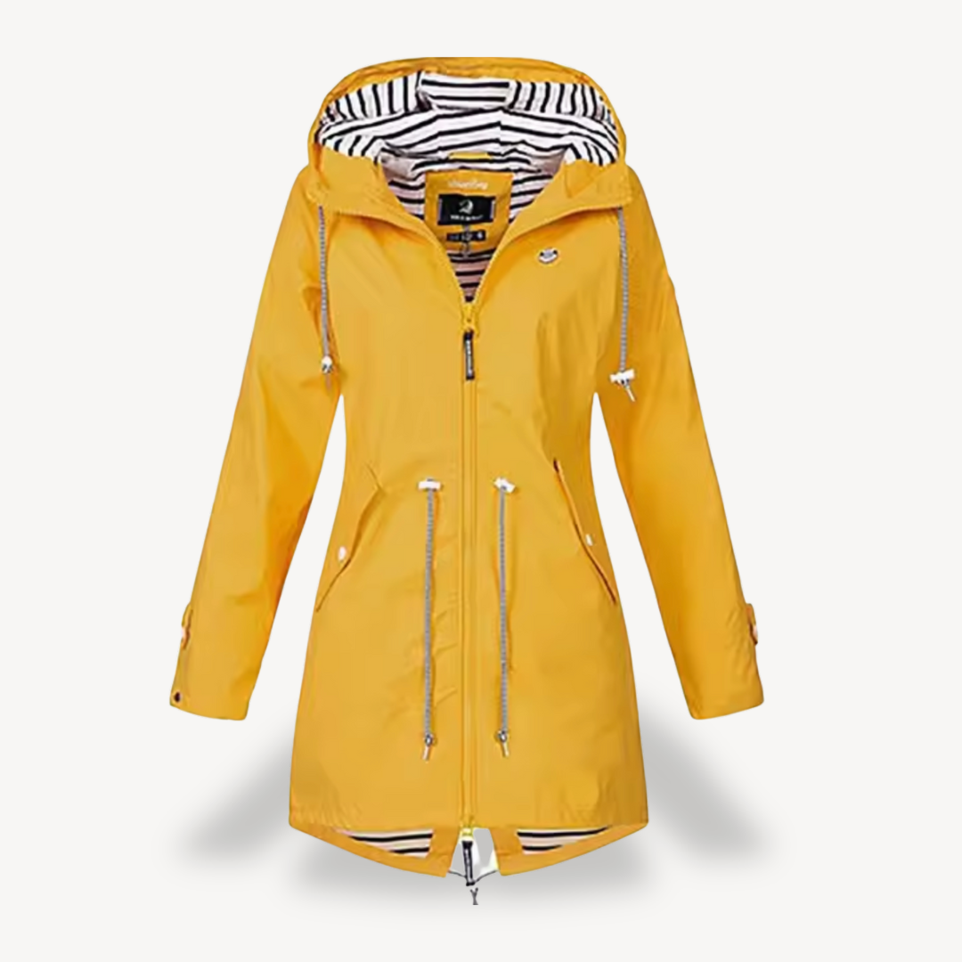 Wasserdichte Regenjacke mit Kapuze für Damen | Loravelle 4