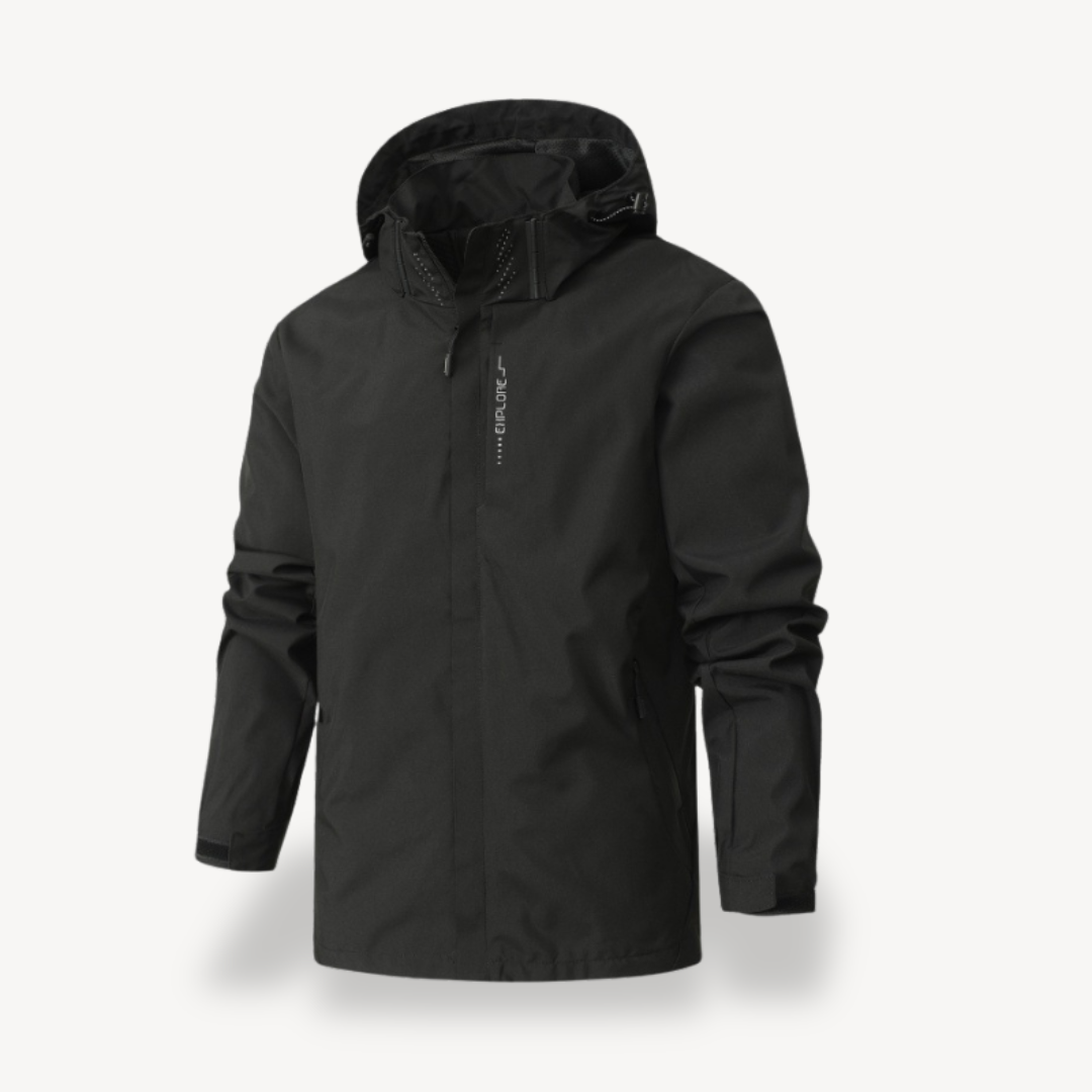 Wasserdichte Windbreaker-Wanderjacke für Herren | Loravelle 1
