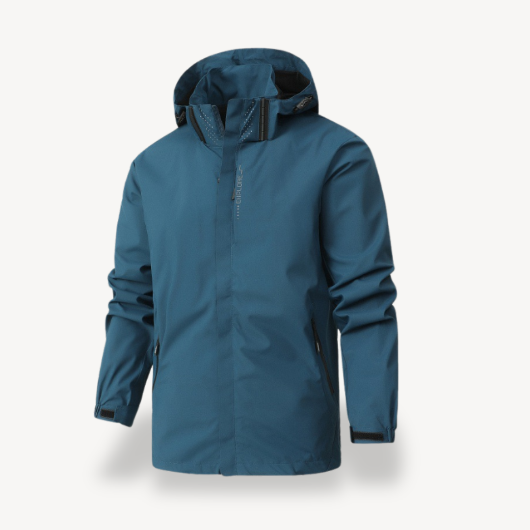Wasserdichte Windbreaker-Wanderjacke für Herren | Loravelle 2