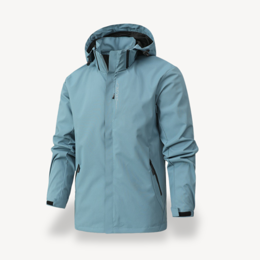 Wasserdichte Windbreaker-Wanderjacke für Herren | Loravelle 5
