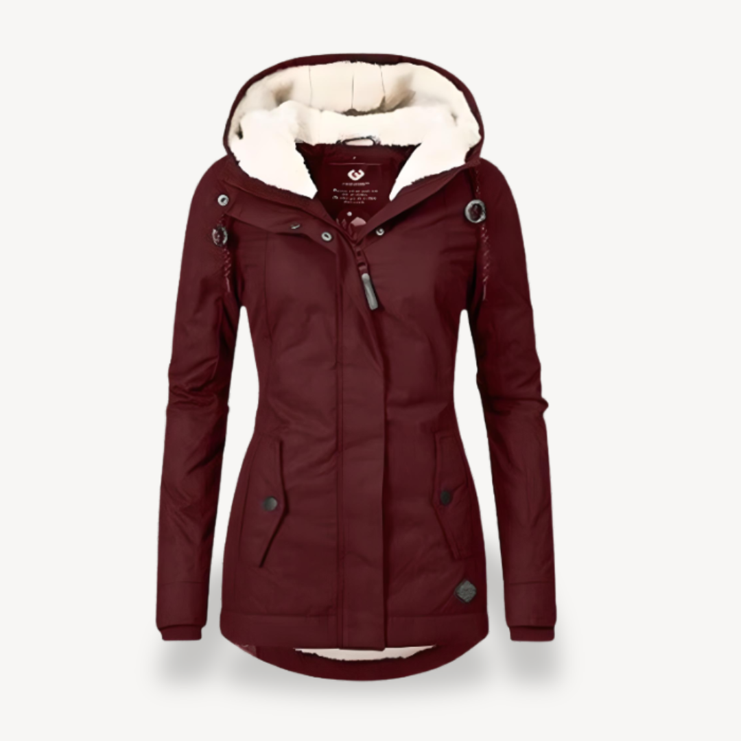 Wasserdichte Winterjacke für Damen mit Kapuze | Loravelle 5