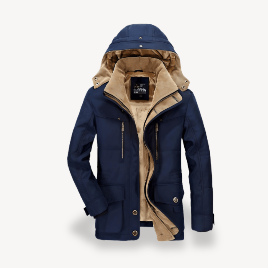 Wasserdichte Winterjacke für Herren mit Kapuze | Loravelle 4