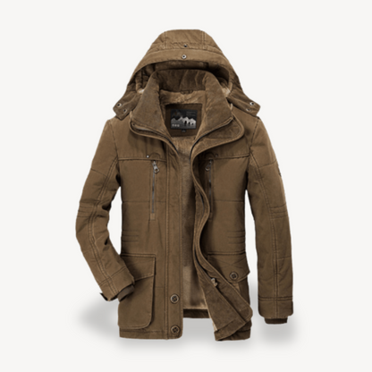 Wasserdichte Winterjacke für Herren mit Kapuze | Loravelle 5