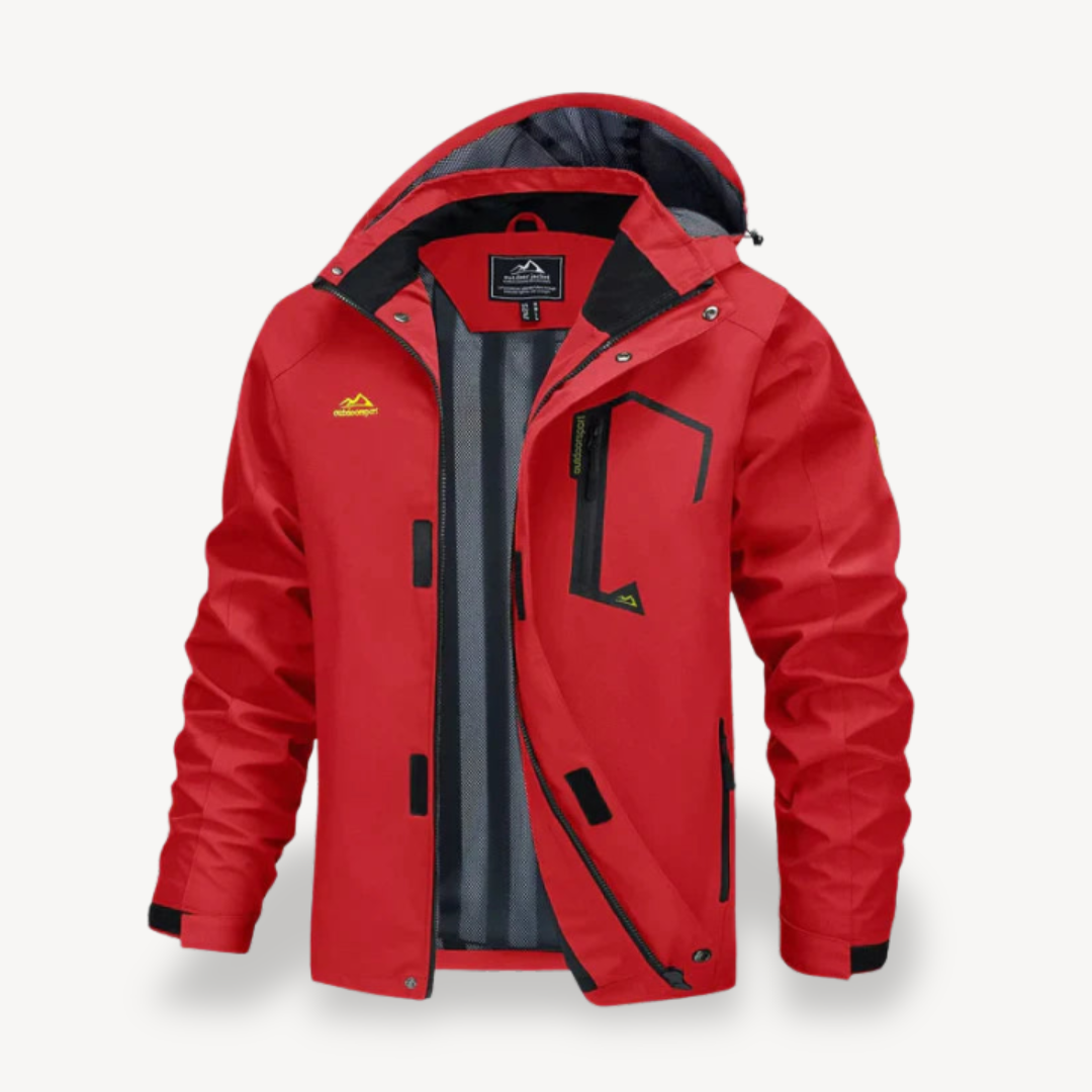 Wasserdichte Winterjacke mit Kapuze und Camouflage-Muster für Herren | Loravelle 5