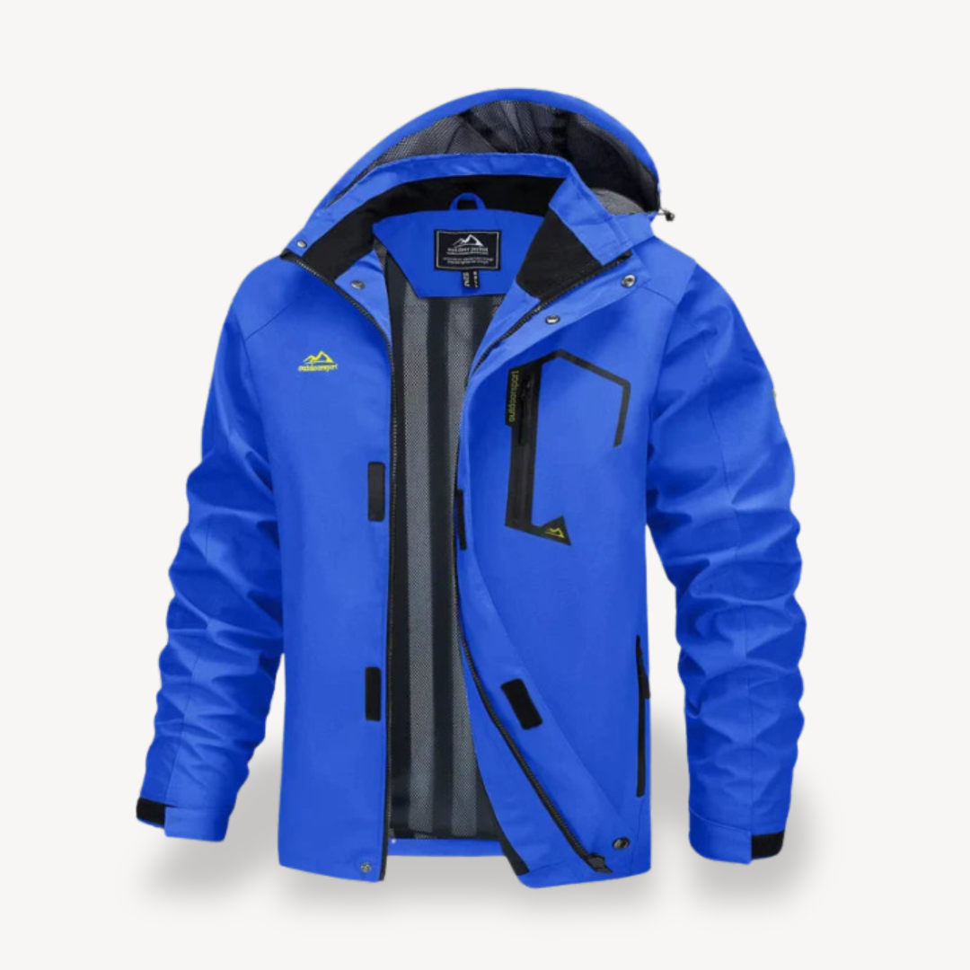 Wasserdichte Winterjacke mit Kapuze und Camouflage-Muster für Herren | Loravelle 7