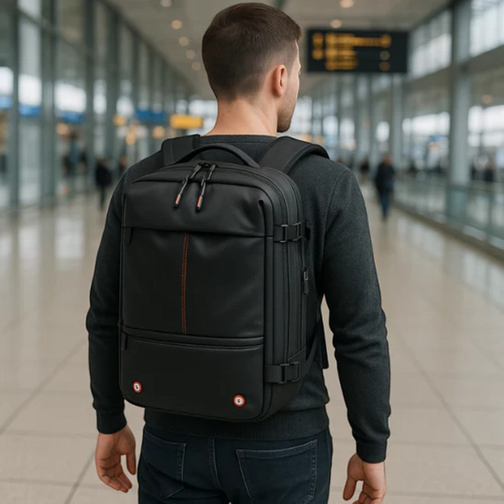 Wasserdichter Reise-Laptop-Rucksack mit Organizer-Fächern 4