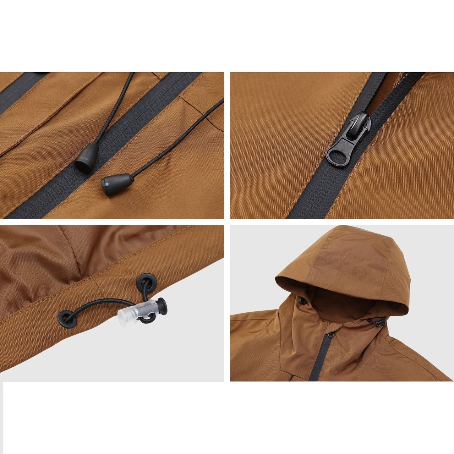 Wandern Jacke Herren Outdoor Kapuzenjacke Wasserfest