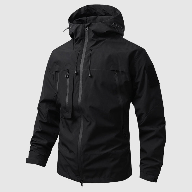 Wandern Jacke Herren Outdoor Kapuzenjacke Wasserfest