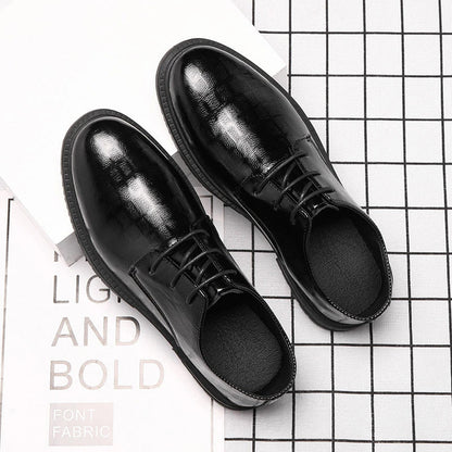 Herrenschuh Elegant Schwarz Lederschuh