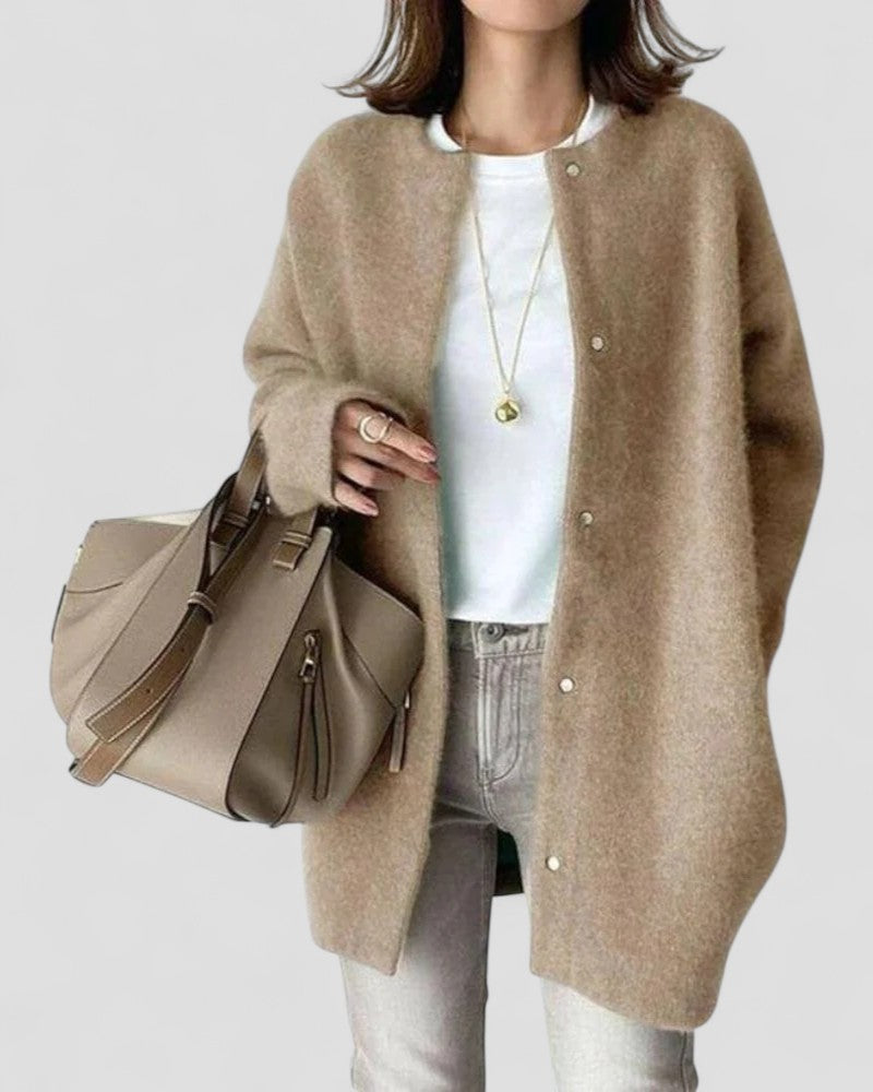 Weicher, langer Strickcardigan für Damen 2