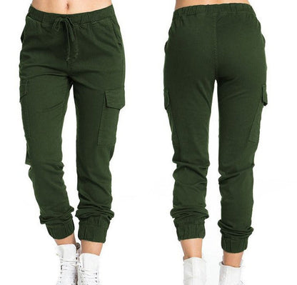 Damenhose Hochwertig Mit Cargotaschen Moderner Schnitt - BerlinGlamour
