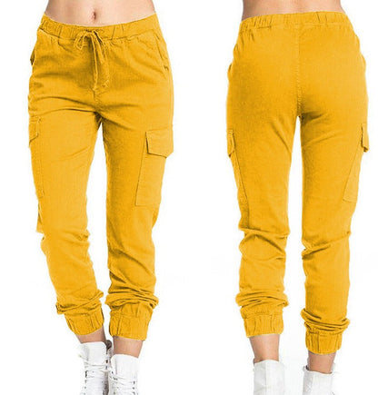Sofie Cargo Damenhose in Gelb