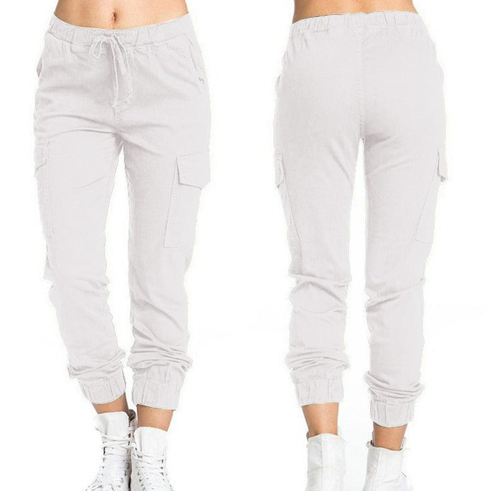 Damenhose Hochwertig Mit Cargotaschen Moderner Schnitt