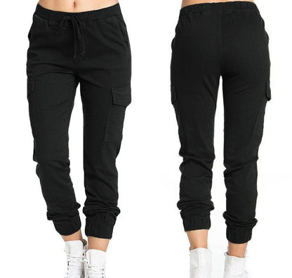Damenhose Hochwertig Mit Cargotaschen Moderner Schnitt