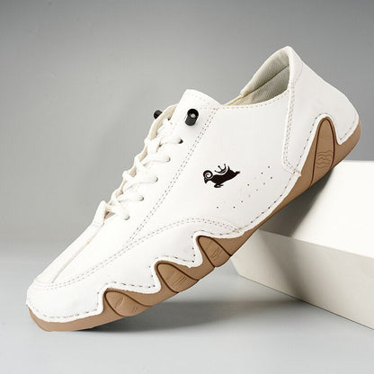 Unisex Lederschuhe Bequem Barfusschuhe