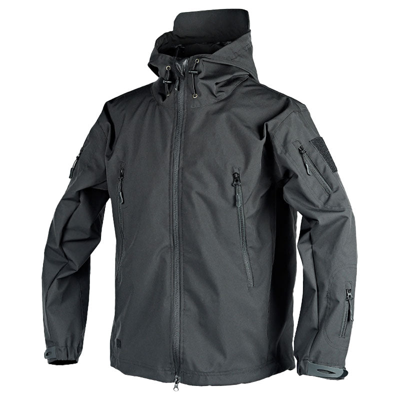 Wasserabweisende Herren-Windbreaker-Jacke mit Kapuze - BerlinGlamour