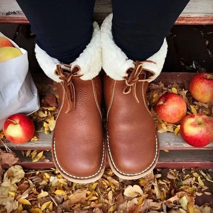 Wasserdichte Schneestiefel Warm Pelz-lined Winterstiefel Damen