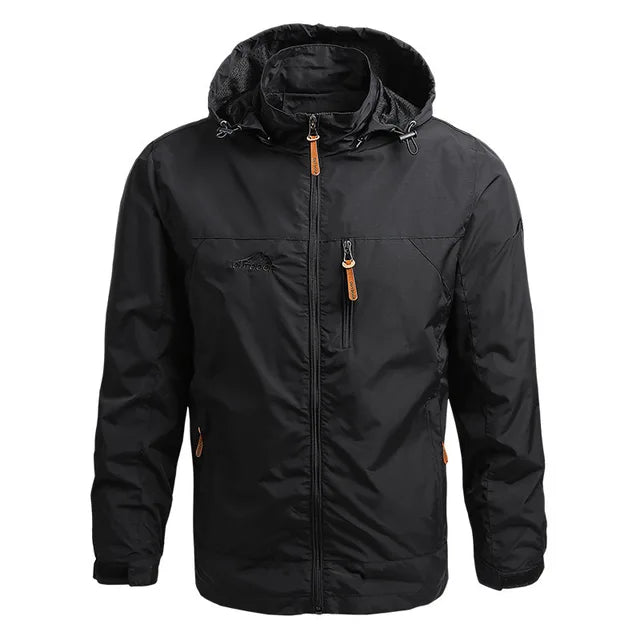 Wasserdichte Herren Softshelljacke Atmungsaktiv Schnelltrocknend