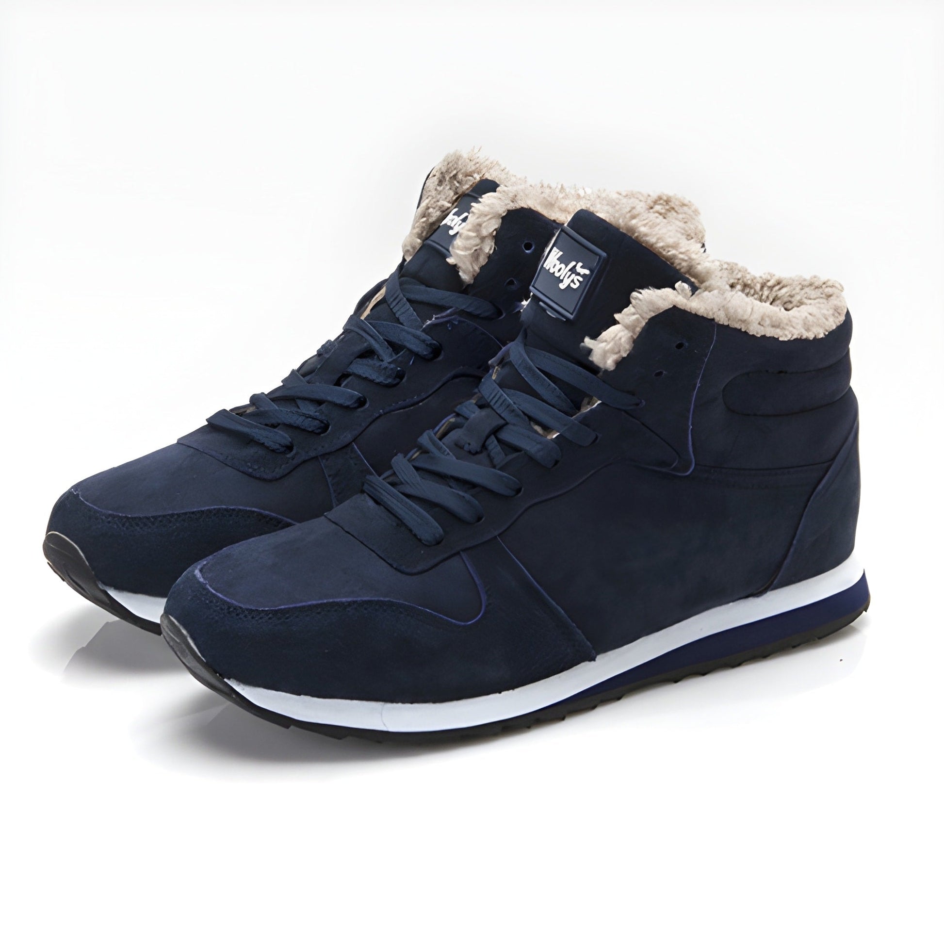 Herren Winterstiefel High Top Schnürschuhe Warm - BerlinGlamour