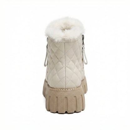 Damen Schneestiefel Orthopädisch Warm Winterstiefel