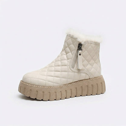 Damen Schneestiefel Orthopädisch Warm Winterstiefel