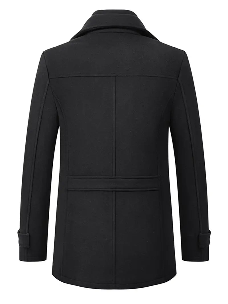 Winterjacke – Herrenjacke mit Reißverschluss und wattiertem Innenfutter-Chaps Herrenmode
