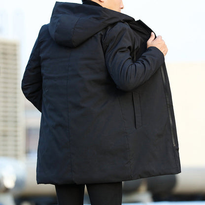 Winterjacke - Kapuze - Steppfutter - Parka Jacket - Herrenjacke-Chaps Herrenmode