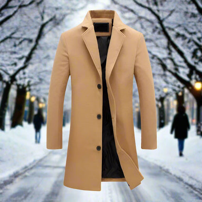 Herren Wintermantel Warm Verstellbar Vielfältige Farben - BerlinGlamour